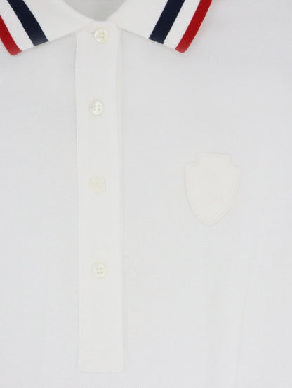 Brunello Cucinelli Stretch cotton piquet mini dress - Bianco