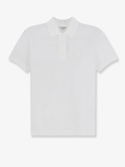 Brunello Cucinelli Cotton Blend Polo Shirt