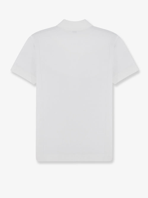 Brunello Cucinelli Cotton blend polo shirt - White