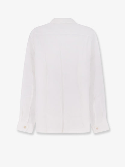 Brunello Cucinelli Easy Fit Linen Shirt