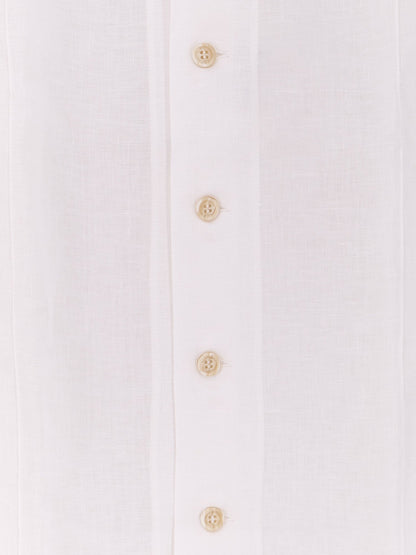 Brunello Cucinelli Easy Fit Linen Shirt