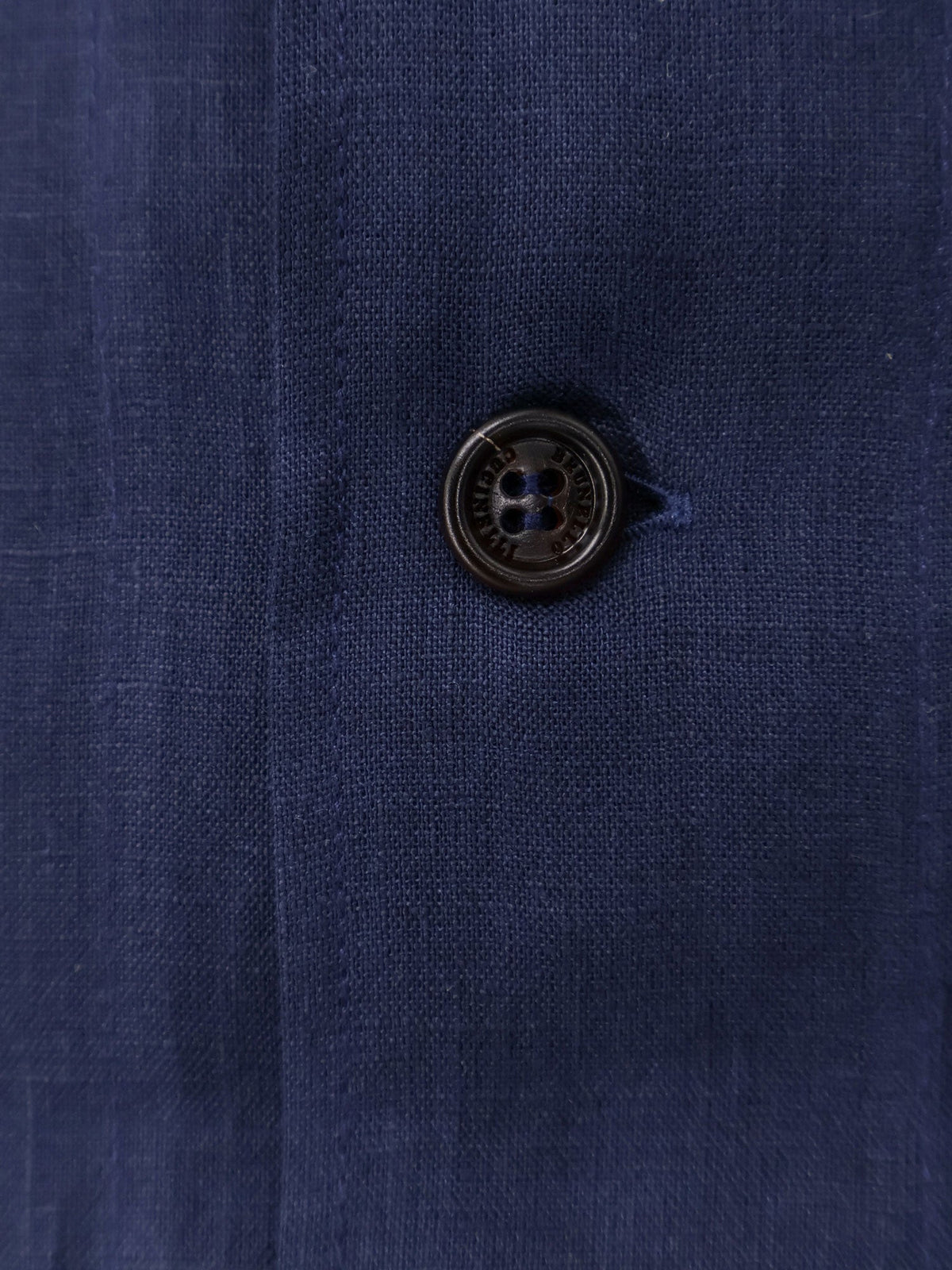 Brunello Cucinelli Easy fit linen shirt - Navy