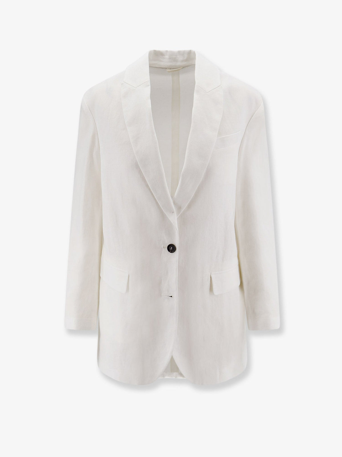 Brunello Cucinelli Cotton blazer - White