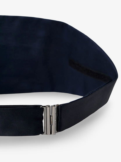 Brunello Cucinelli Cotton and silk cummerbund - Notte