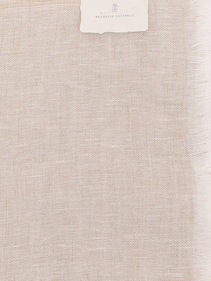 Brunello Cucinelli Sparkling Linen Scarf