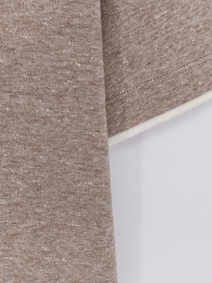 Brunello Cucinelli Linen And Cotton T Shirt