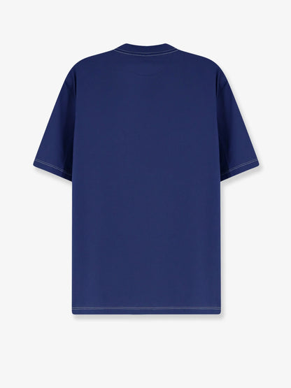 BRUNELLO CUCINELLI - Technical nylon T-shirt with front logo