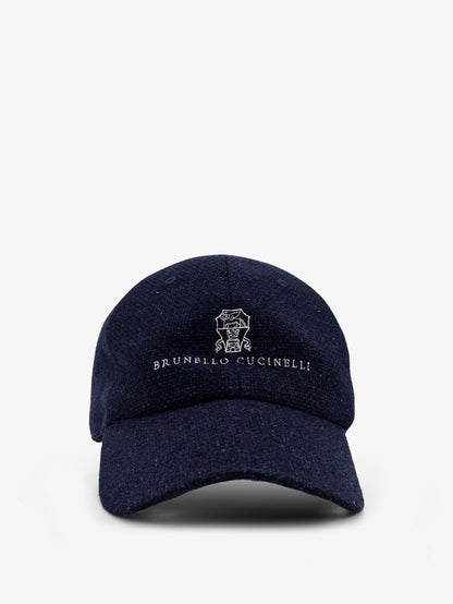 Brunello Cucinelli Silk, Linen And Wool Hat