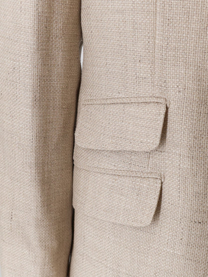 Brunello Cucinelli Silk, Linen And Wool Suit