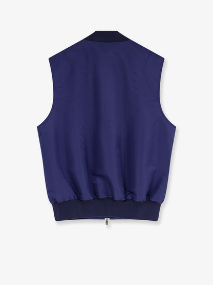 Brunello Cucinelli Water Repellent Nylon Sleeveless Jacket