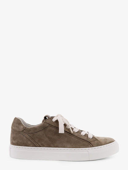 Brunello Cucinelli Suede Sneakers With Monili Detail