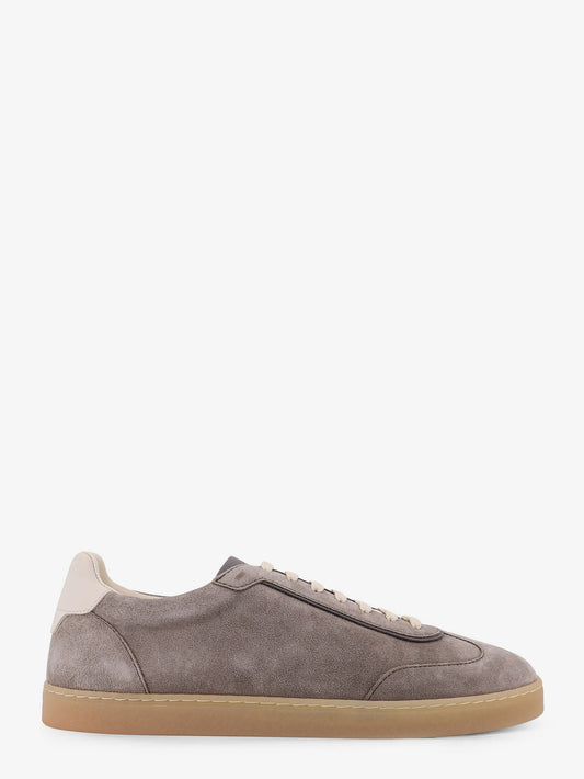 Brunello Cucinelli Suede And Leather Sneakers