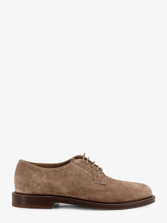 Brunello Cucinelli Suede Lace Up