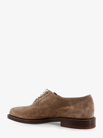 Brunello Cucinelli Suede Lace Up