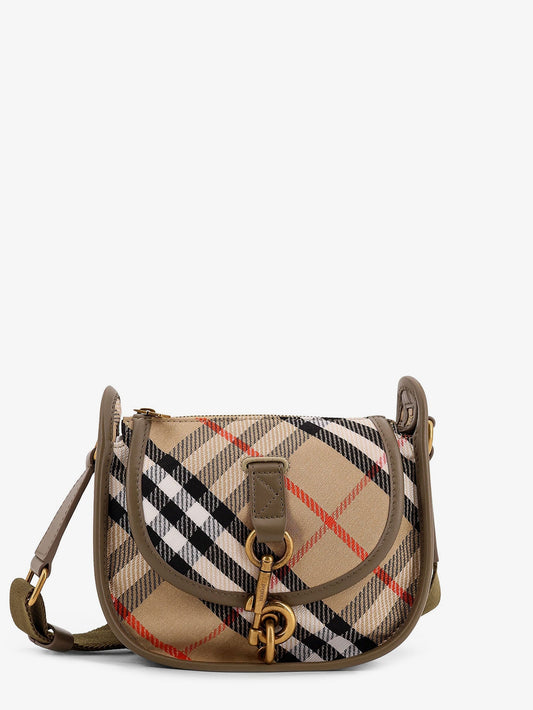 Burberry B Clip Mini Water Repellent Canvas Crossbody Bag