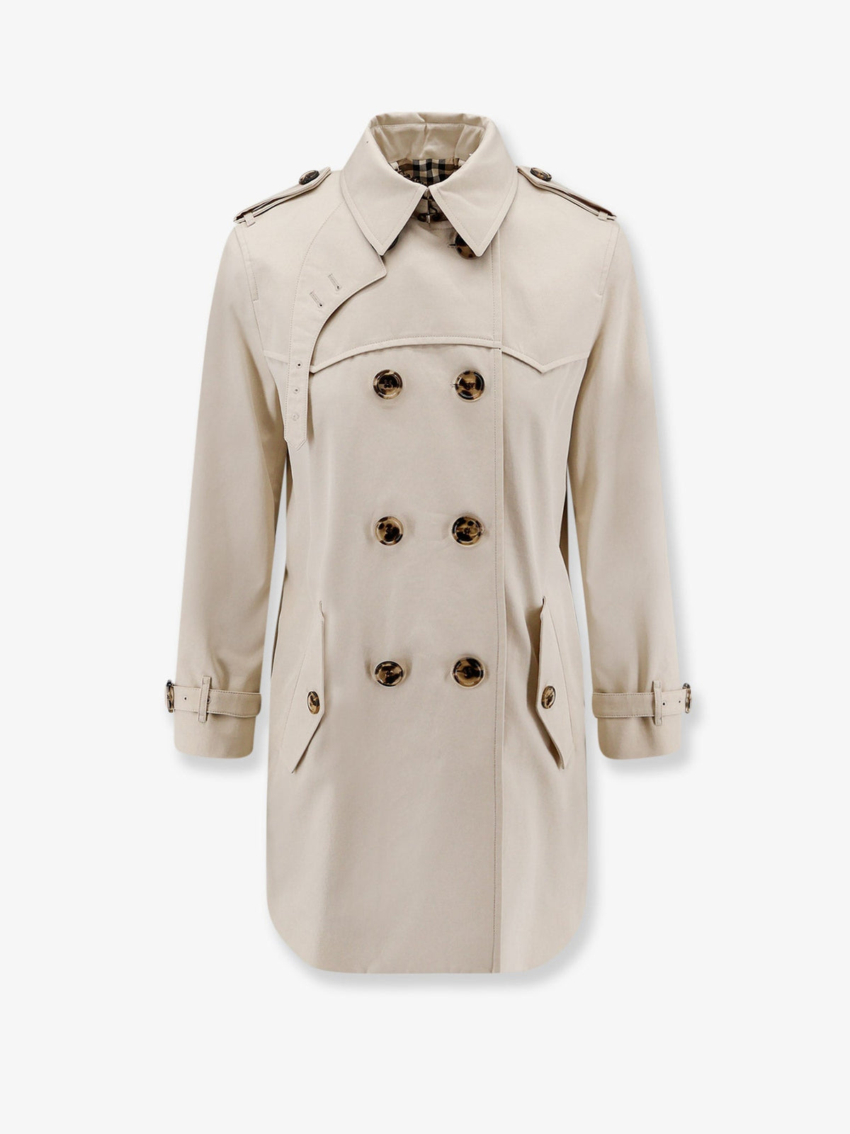 Burberry Summerside cotton trench coat - Clambeige