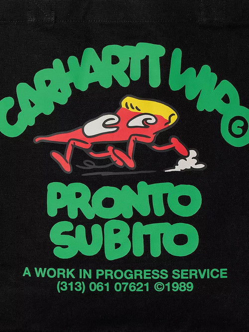 Carhartt WIP Canvas Graphic Tote bag - Nera