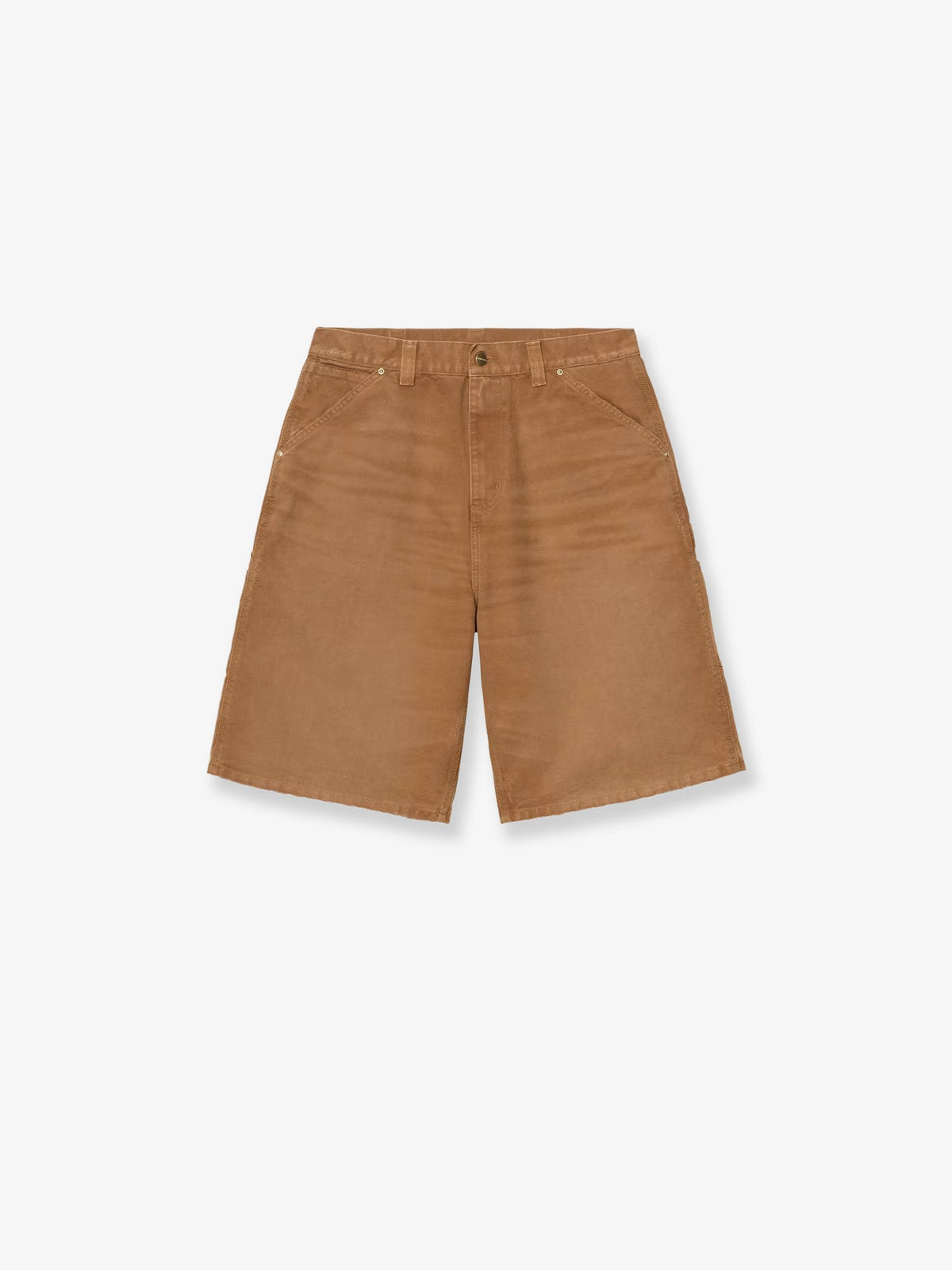 Carhartt WIP Organic cotton shorts - Brown Grind Wash