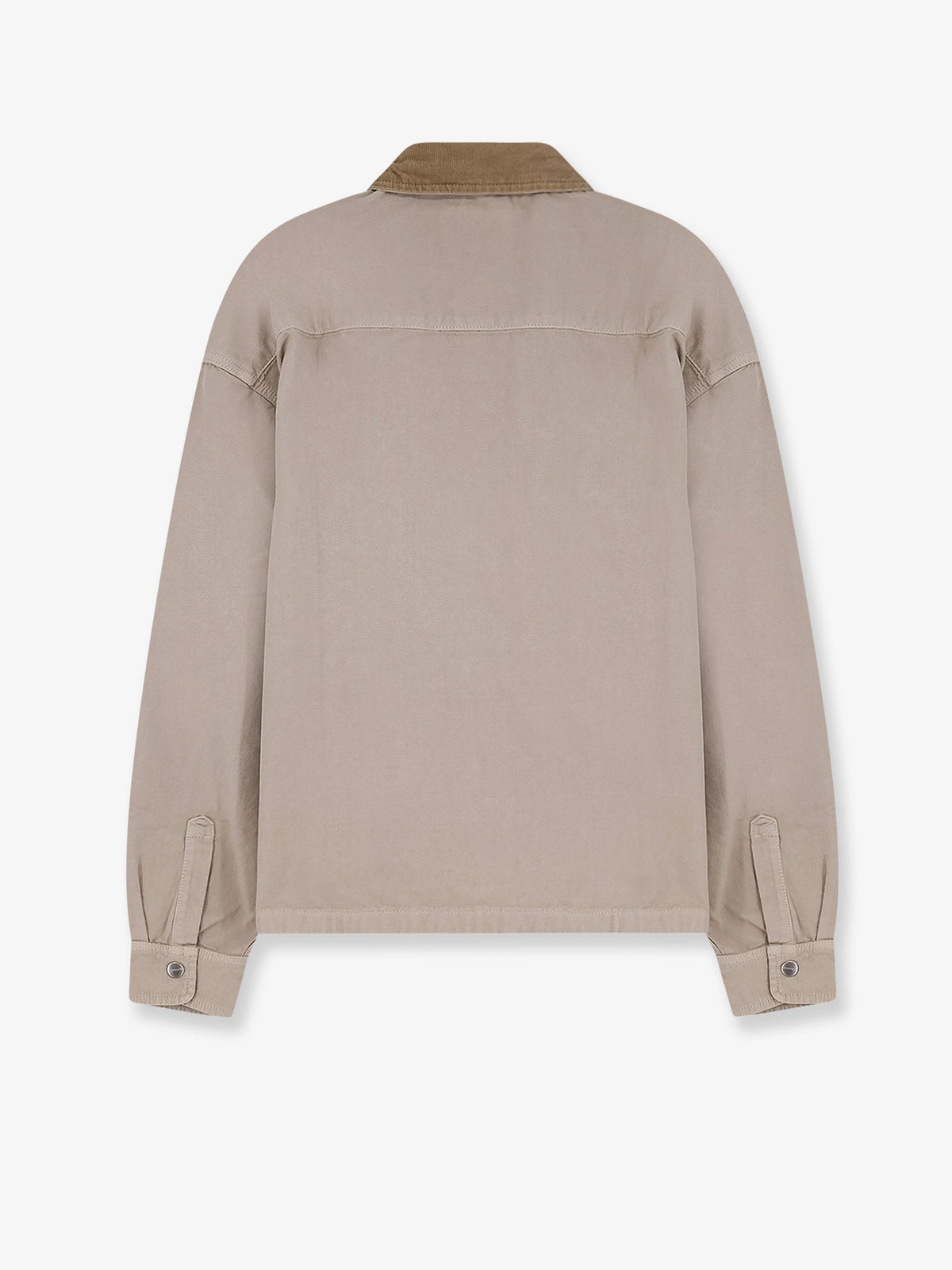 Carhartt WIP Prescott canvas jacket with front logo patch - String