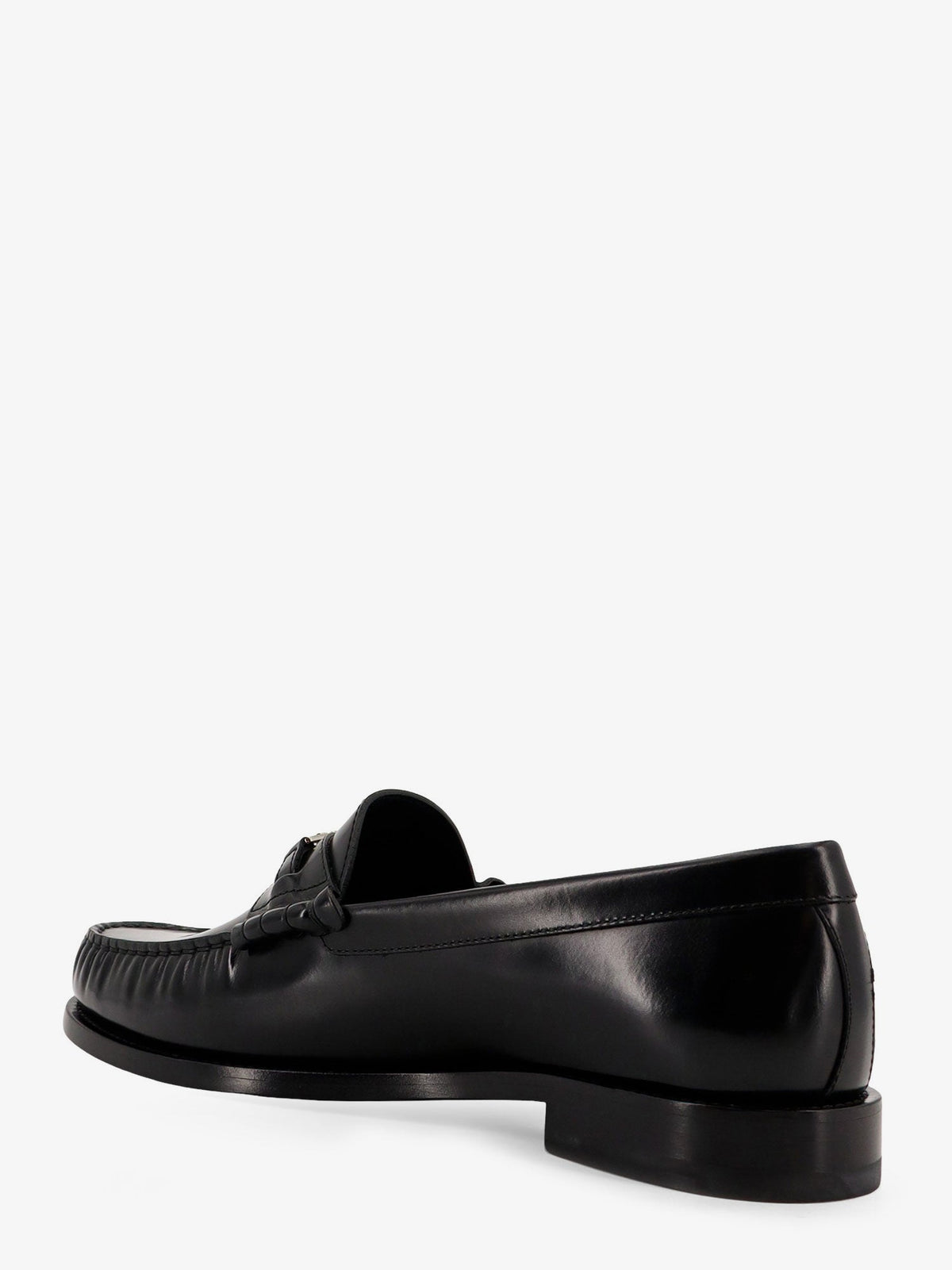 Celine Celine Luco leather loafers - Black / Silver