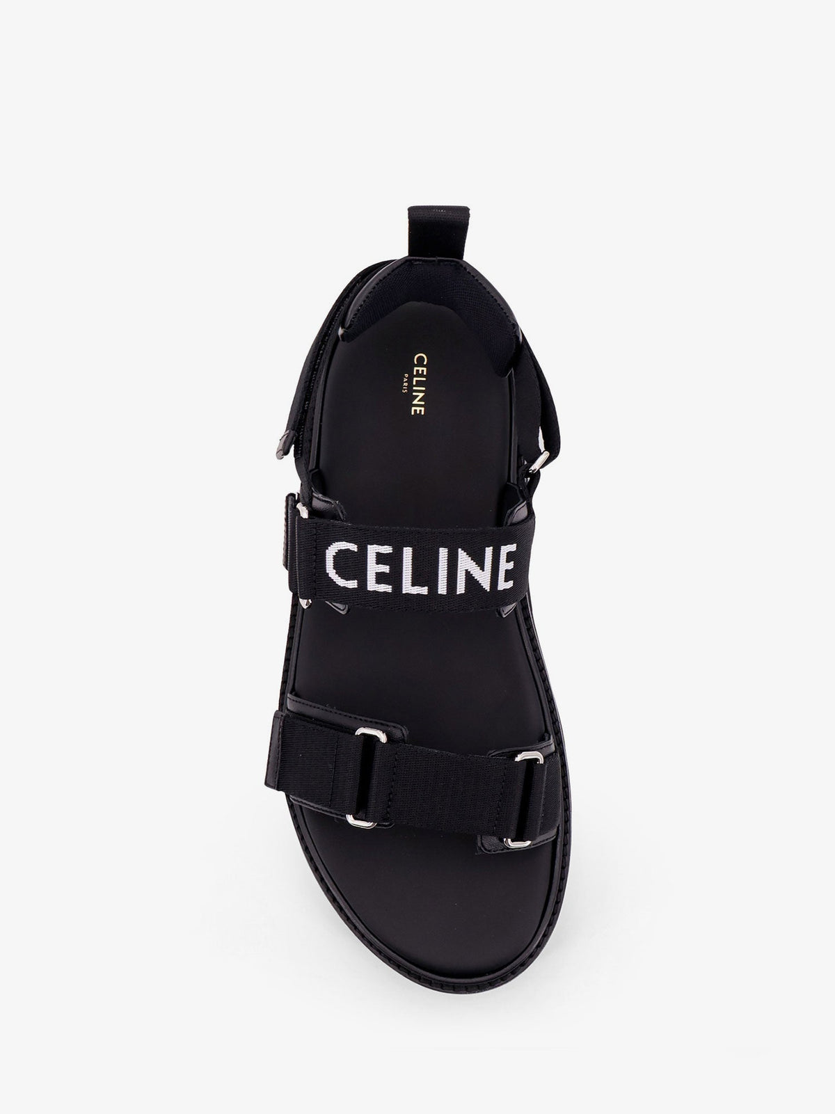 Celine Sandali in tela jacquard Celine - Black