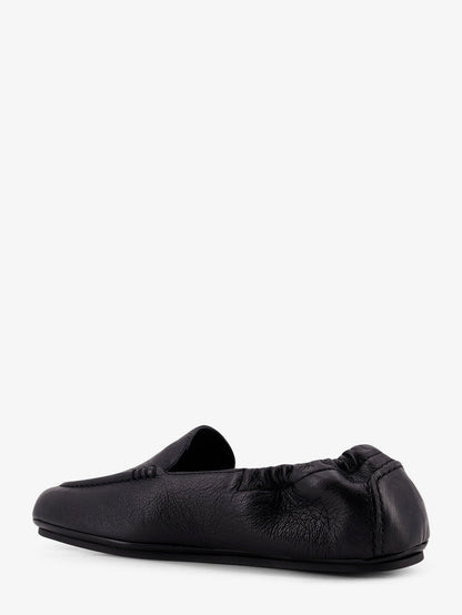 Celine Adam leather slip-on loafers - Black