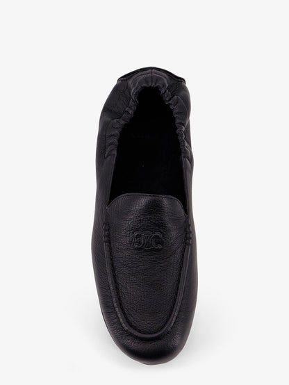 Celine Adam leather slip-on loafers - Black