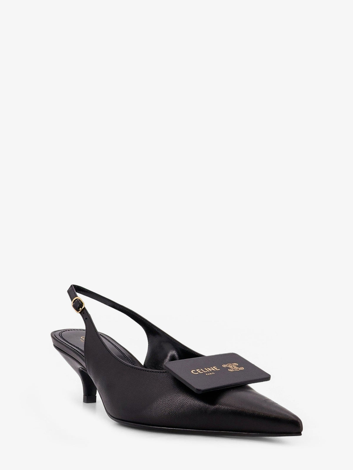 Celine Signature leather pumps - Black