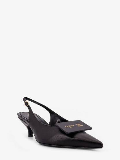 Celine Signature leather pumps - Black