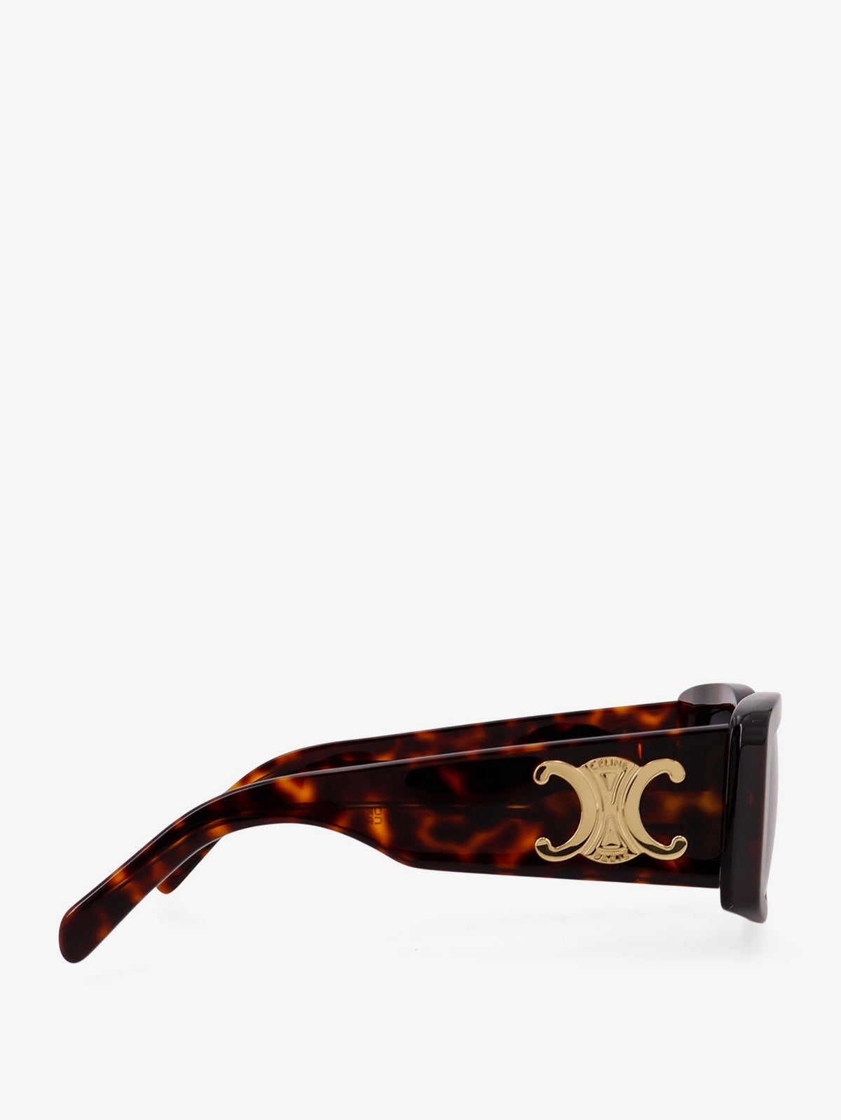 Celine Triomphe XL 01 acetate sunglasses - Red Havana
