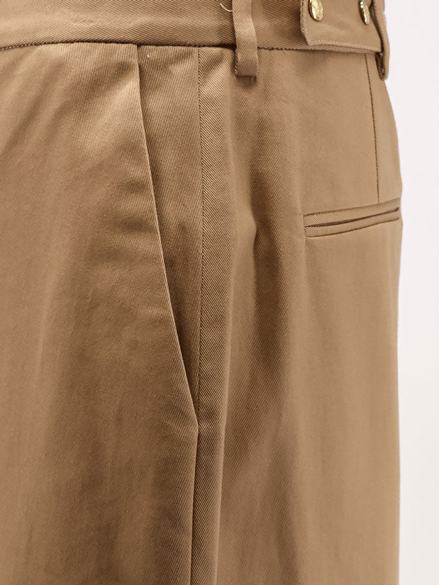 Celine Dock cotton trousers - Caramel