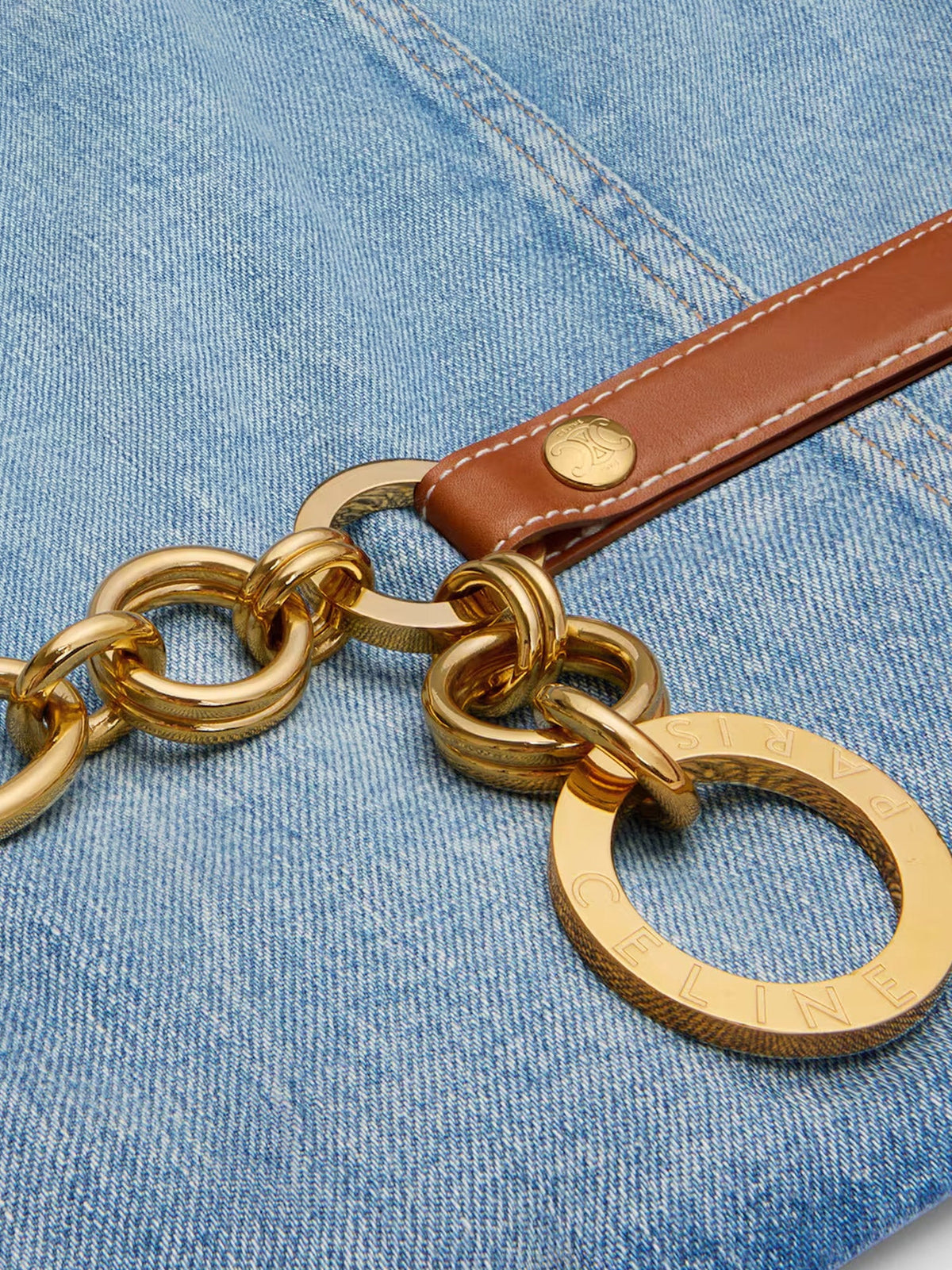 Celine Denim Jacket - Melon Blue