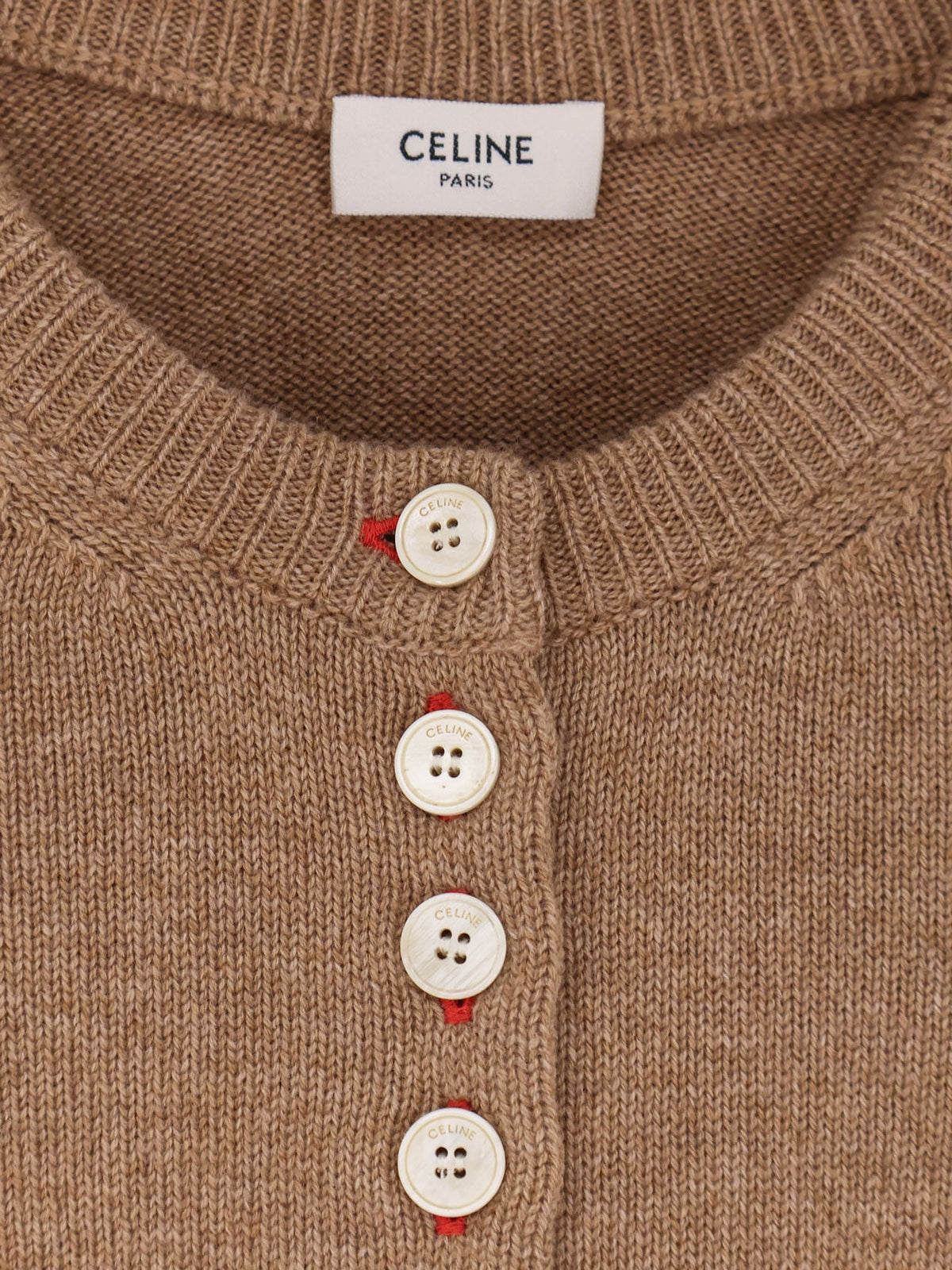 Celine Cashmere cardigan - Camel