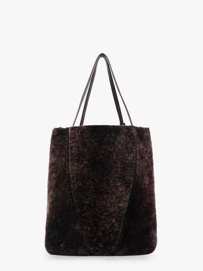Chloe' Spin Shearling Shoulder Bag