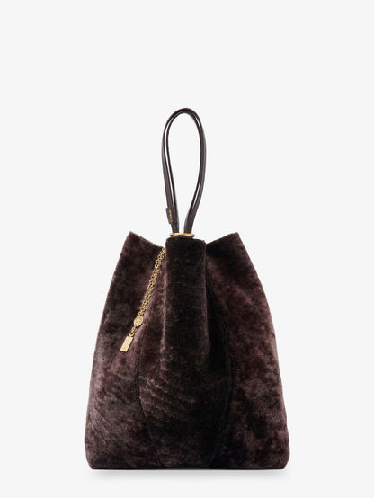 Chloe' Spin Shearling Shoulder Bag