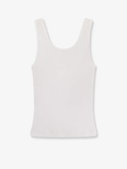 Chloe' Ribbed Cotton Tank Top