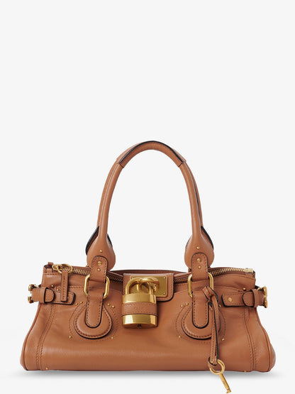 Chloe' Paddington Leather Shoulder Bag