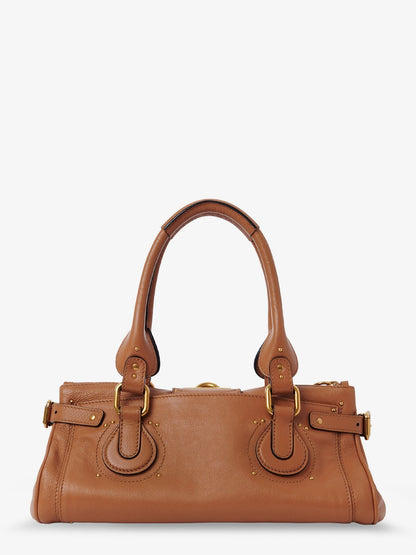 Chloe' Paddington Leather Shoulder Bag