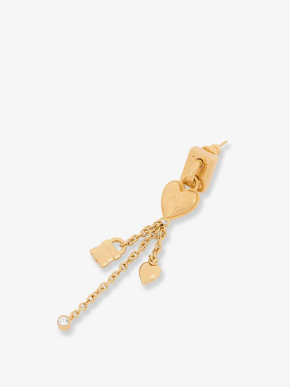 CHLOE' - Mini Paddington Brass Earrings