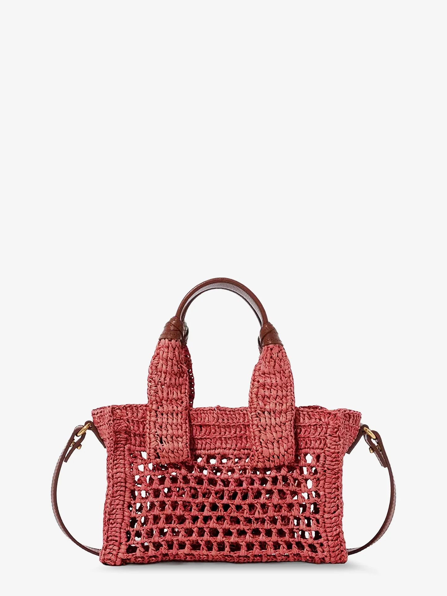 CHLOE' - Summer Banana Raffia crossbody bag