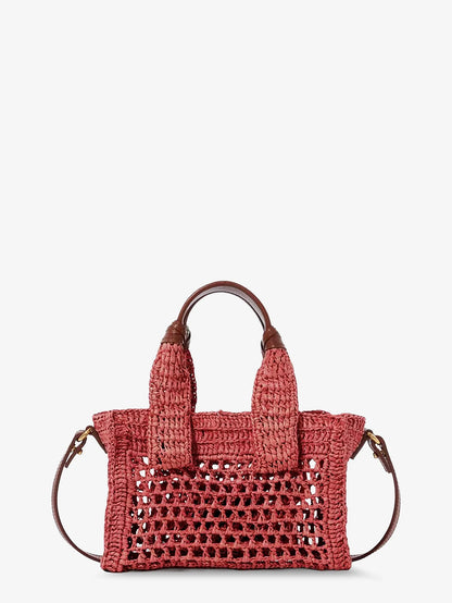 CHLOE' - Summer Banana Raffia crossbody bag