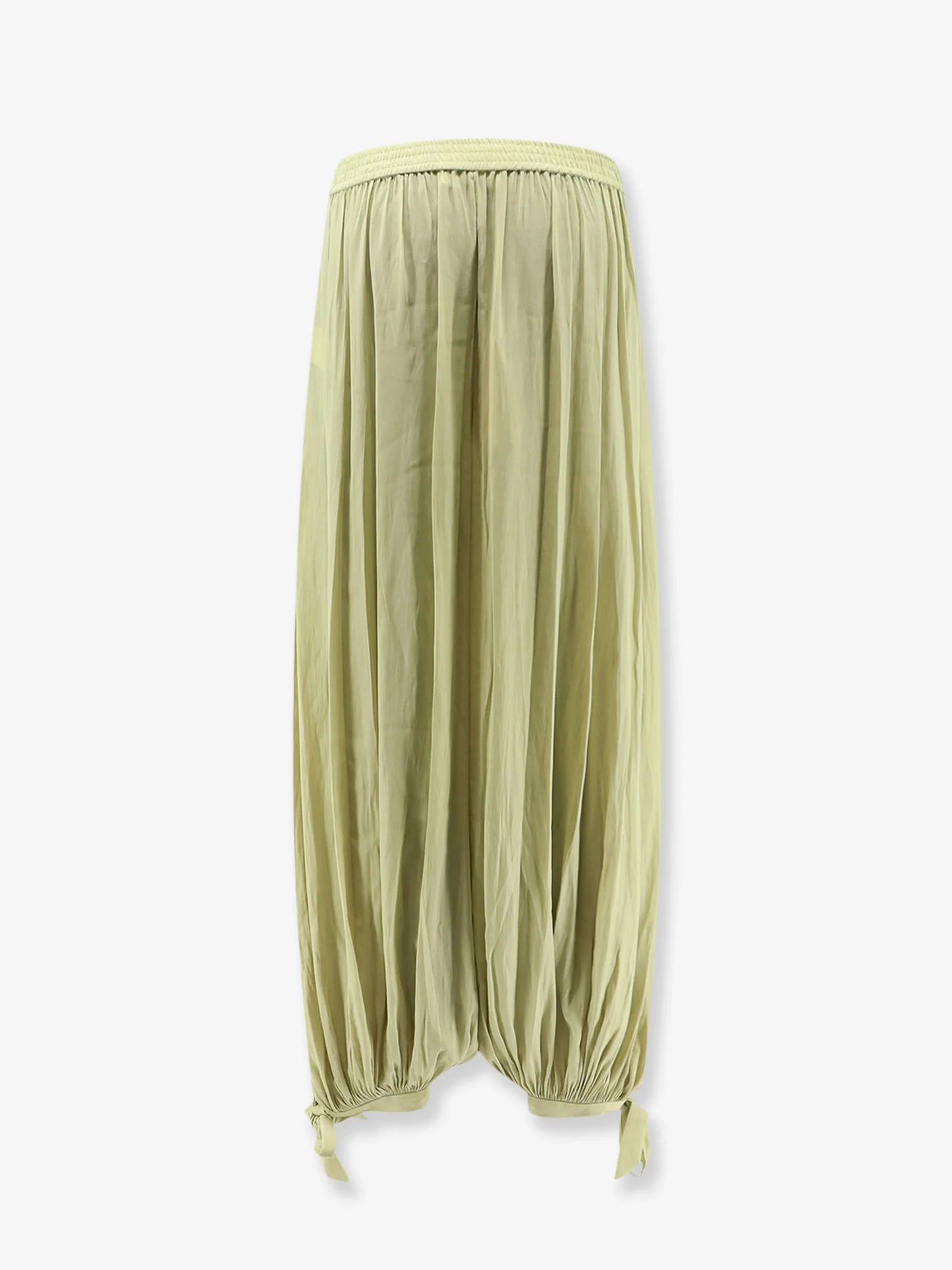 CHLOE' - Harem trousers with knot detail