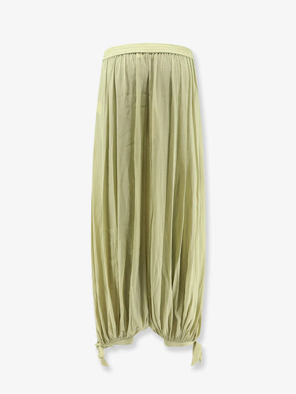 CHLOE' - Harem trousers with knot detail