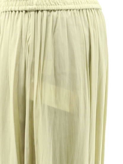 Chloe' Harem trousers with knot detail - Haygreen