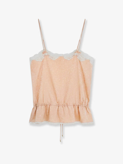 CHLOE' - Printed silk top