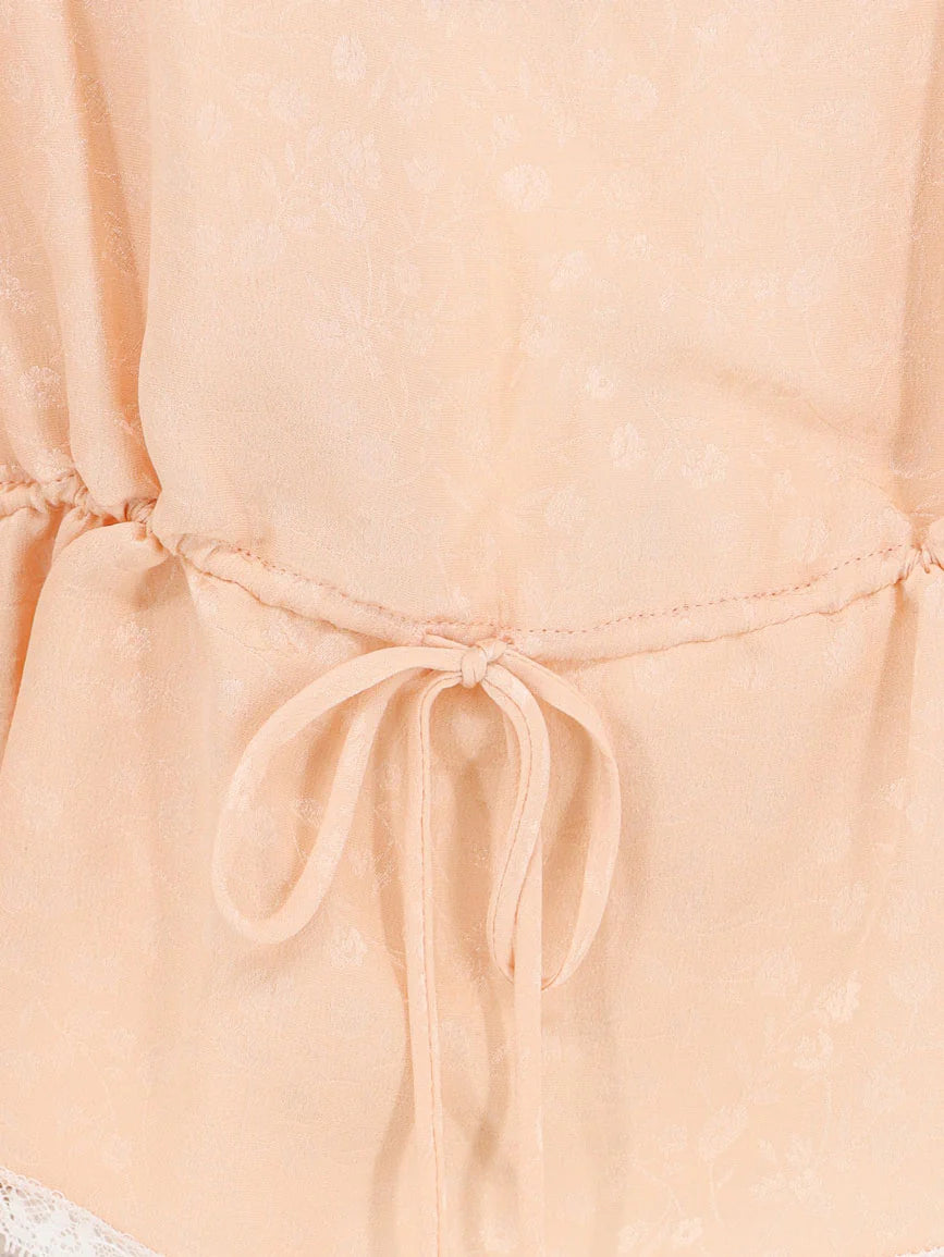 CHLOE' - Printed silk top