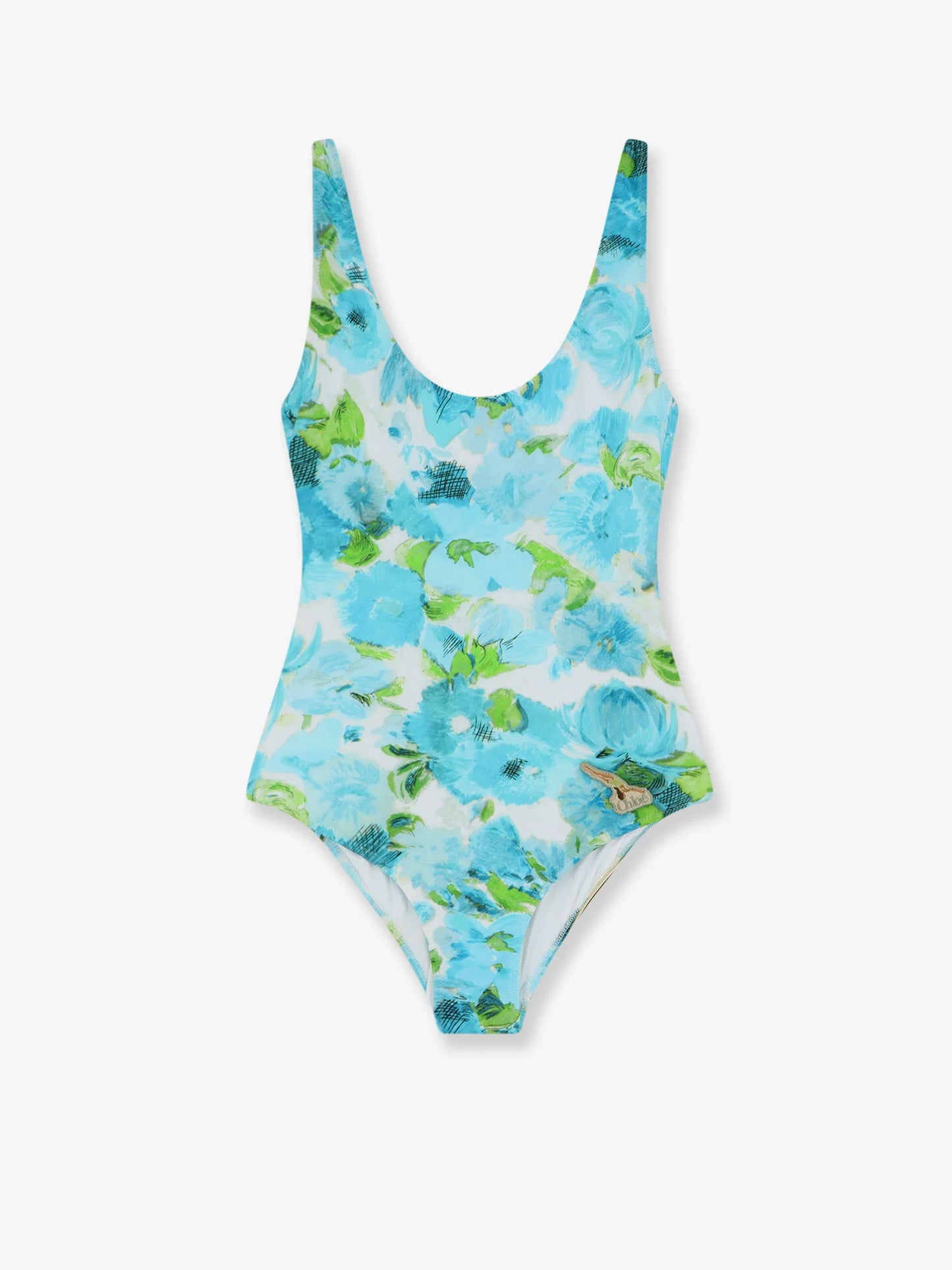 CHLOE' - One-piece multicolor swimsuit