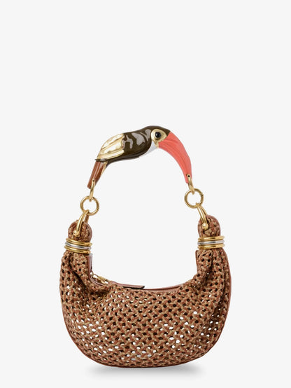 CHLOE' - Bracelet Hobo Handbag with Toucan Handle