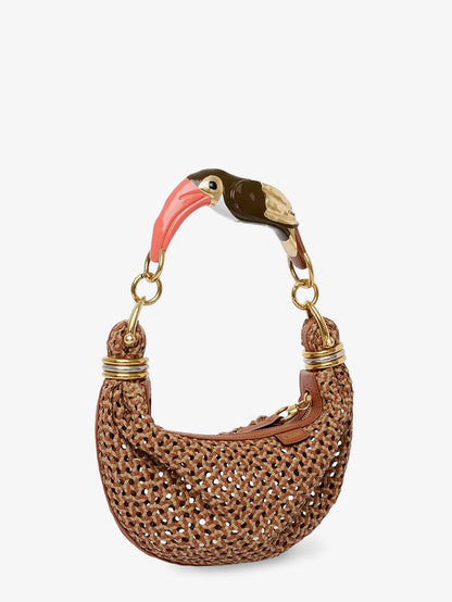 CHLOE' - Bracelet Hobo Handbag with Toucan Handle