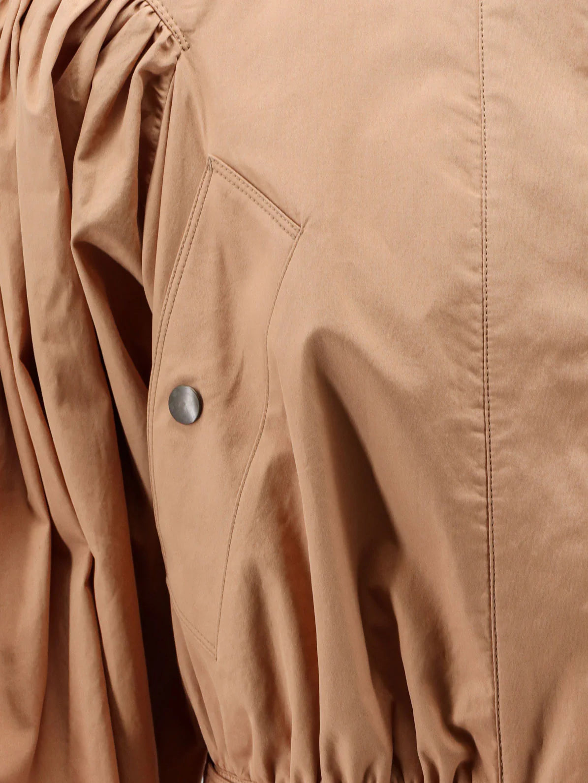 CHLOE' - Cotton jacket with belt